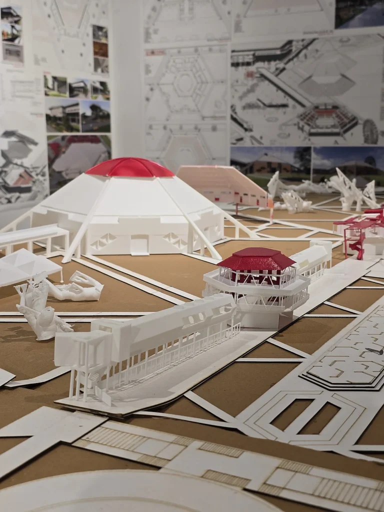 Custom 3D Printed Architectural Concept Model