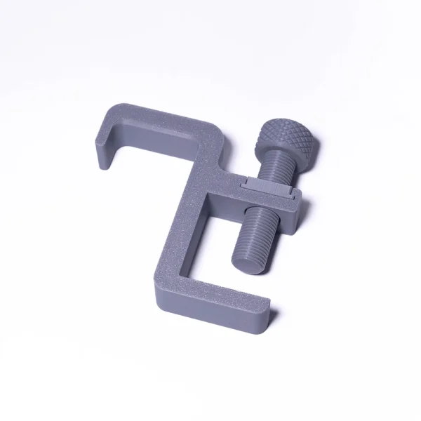 Durable 3D printed C-clamp tool designed and manufactured by Print3D.pk for precise gripping needs.