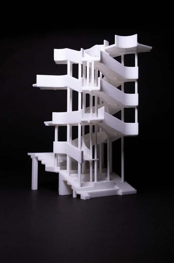 3D Printed Architectural Building Model