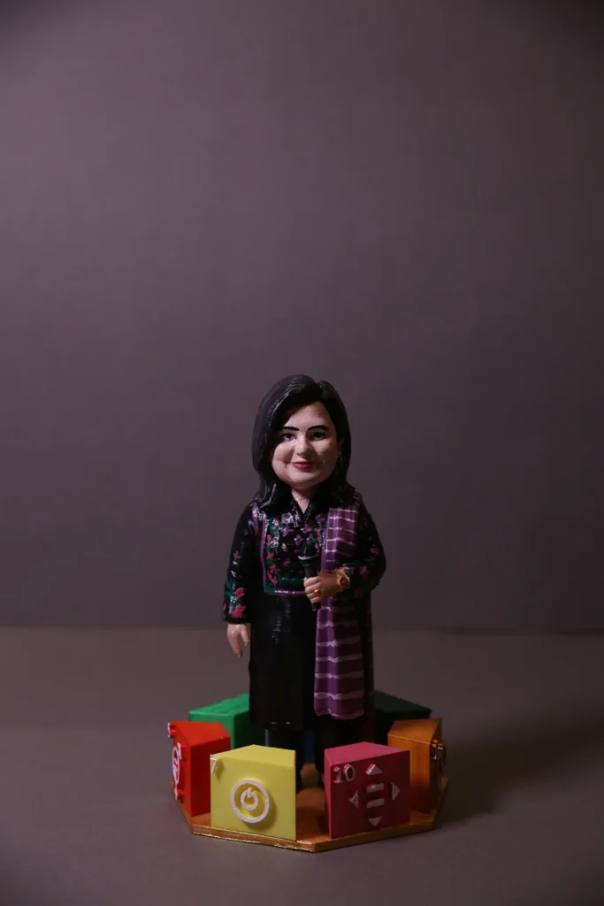 Custom 3D Printed Female Figurine